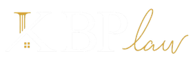 A logo for a law firm with a t and the word law written in gold.