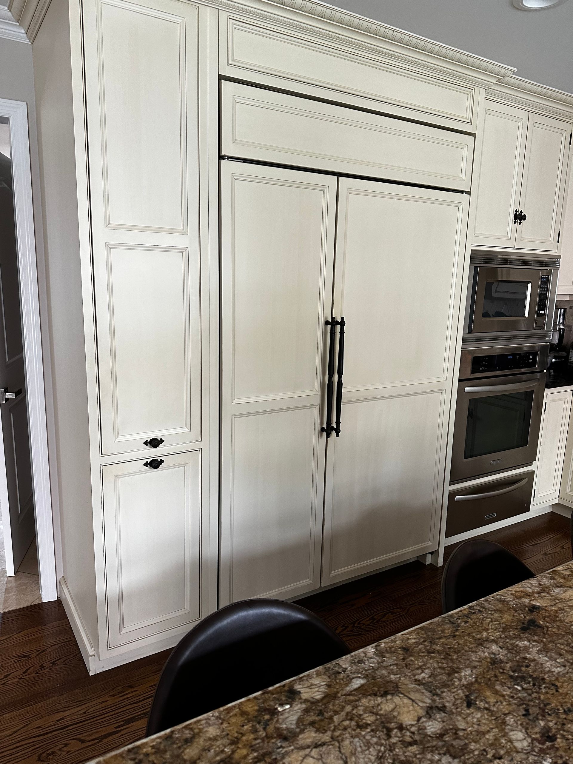 New England Premier Kitchens custom cabinet installation