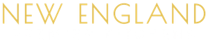 "NEW ENGLAND" in a light gold serif font.