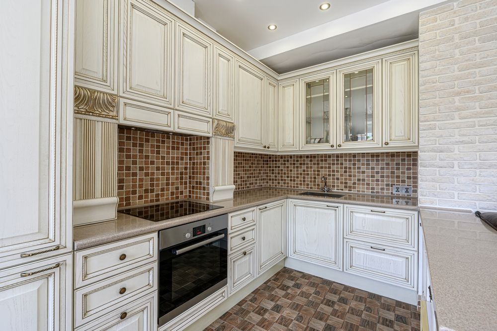 Custom kitchen remodel with modern cabinetry features