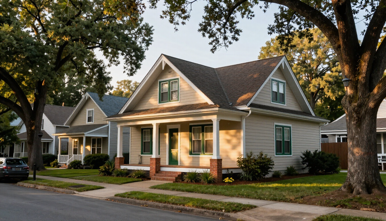 Renovated craftsman bungalow in Raleigh NC