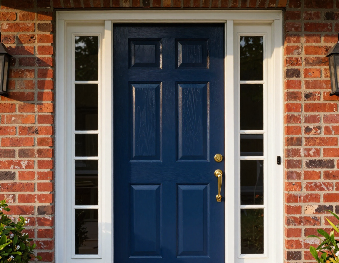 Entry door on NC home