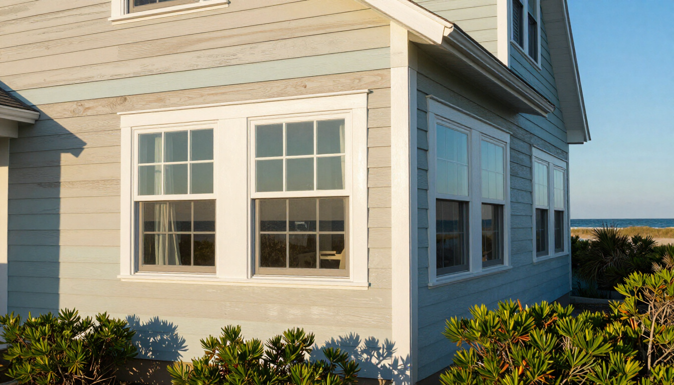 Wilmington coastal home with new windows
