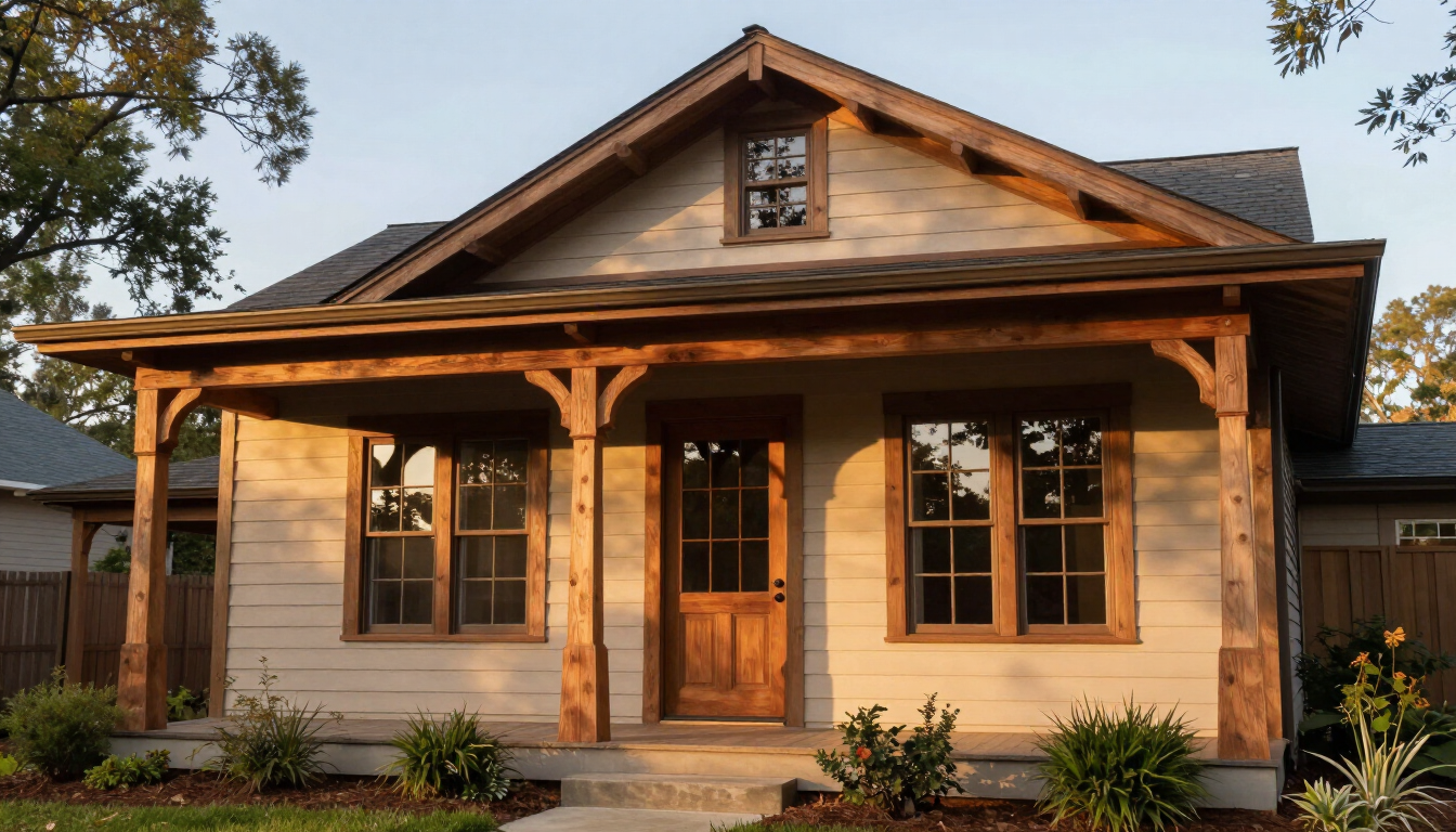 Historic home renovation in North Carolina with restored windows and original trim