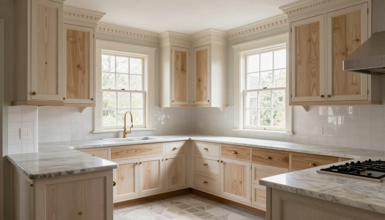 Renovated North Carolina kitchen in an older home
