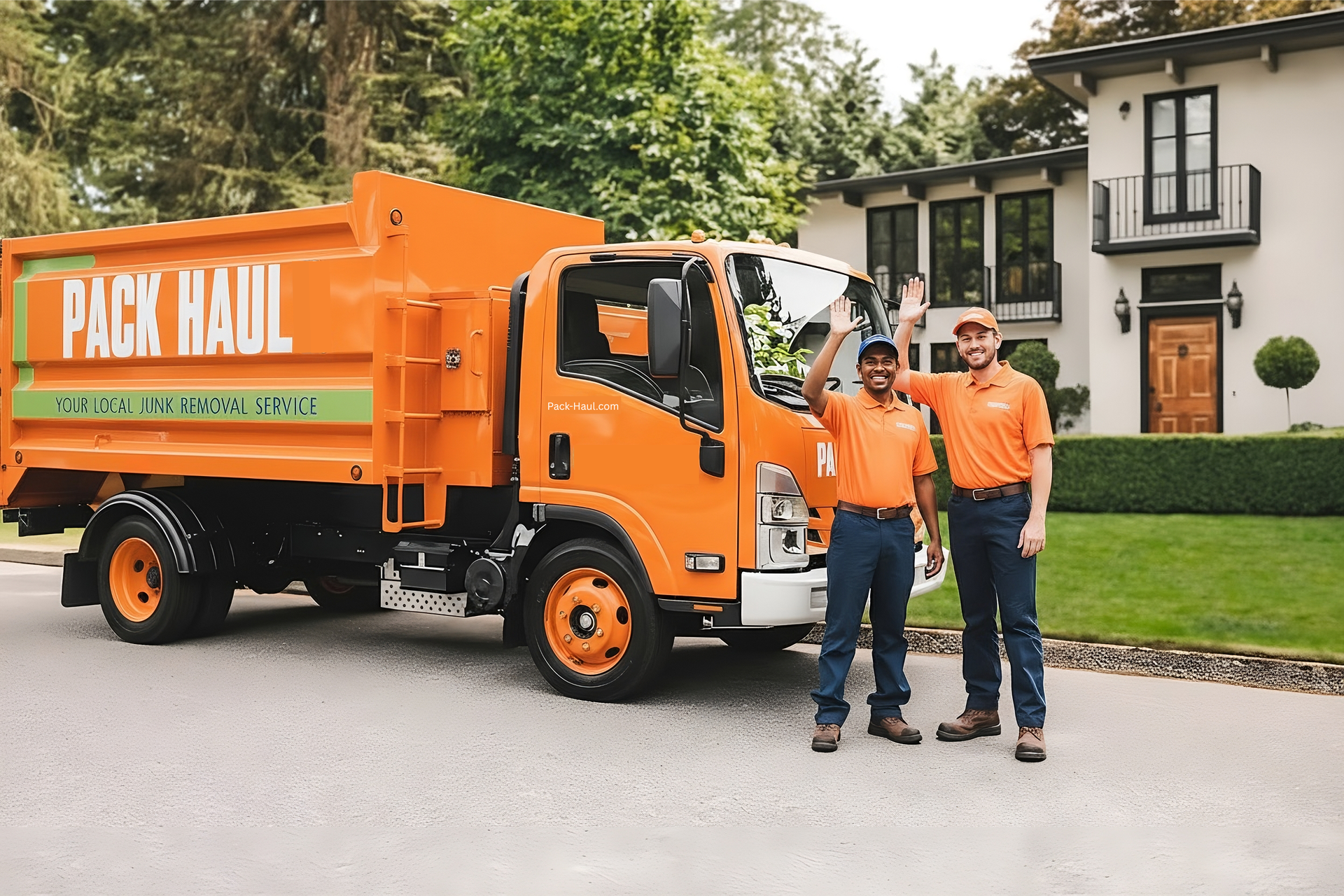 call pack-haul junk removal company springfield, pack-haul