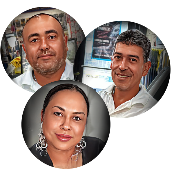 Pictures of OAKLEY's Car Wash employees.