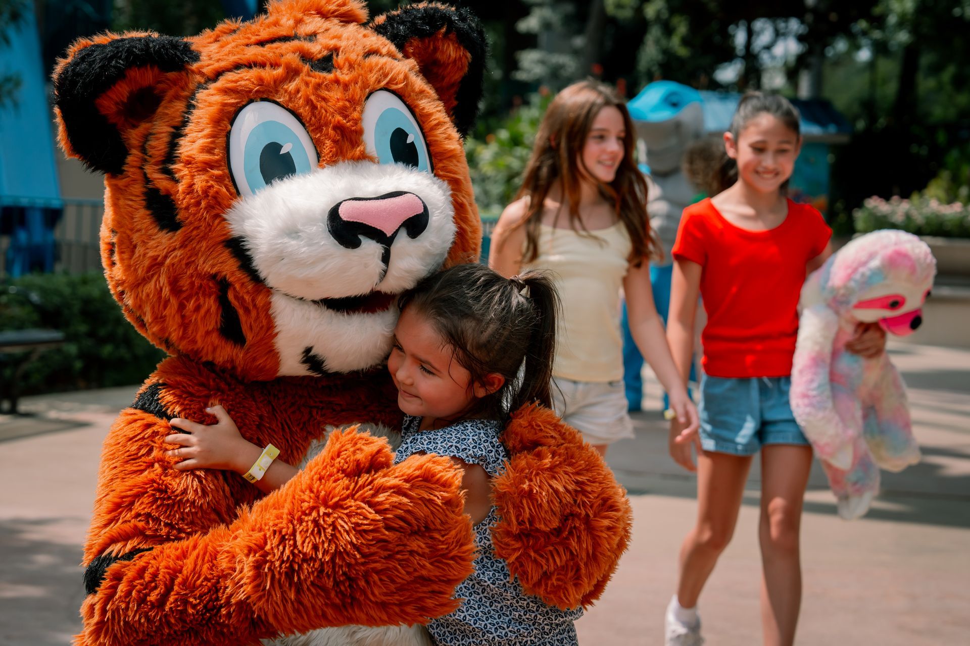 Downtown Aquarium Houston Tiger Mascot 