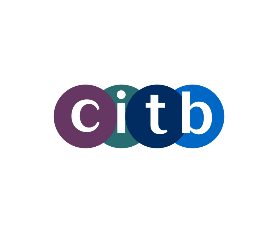 A logo for citb is shown on a white background.