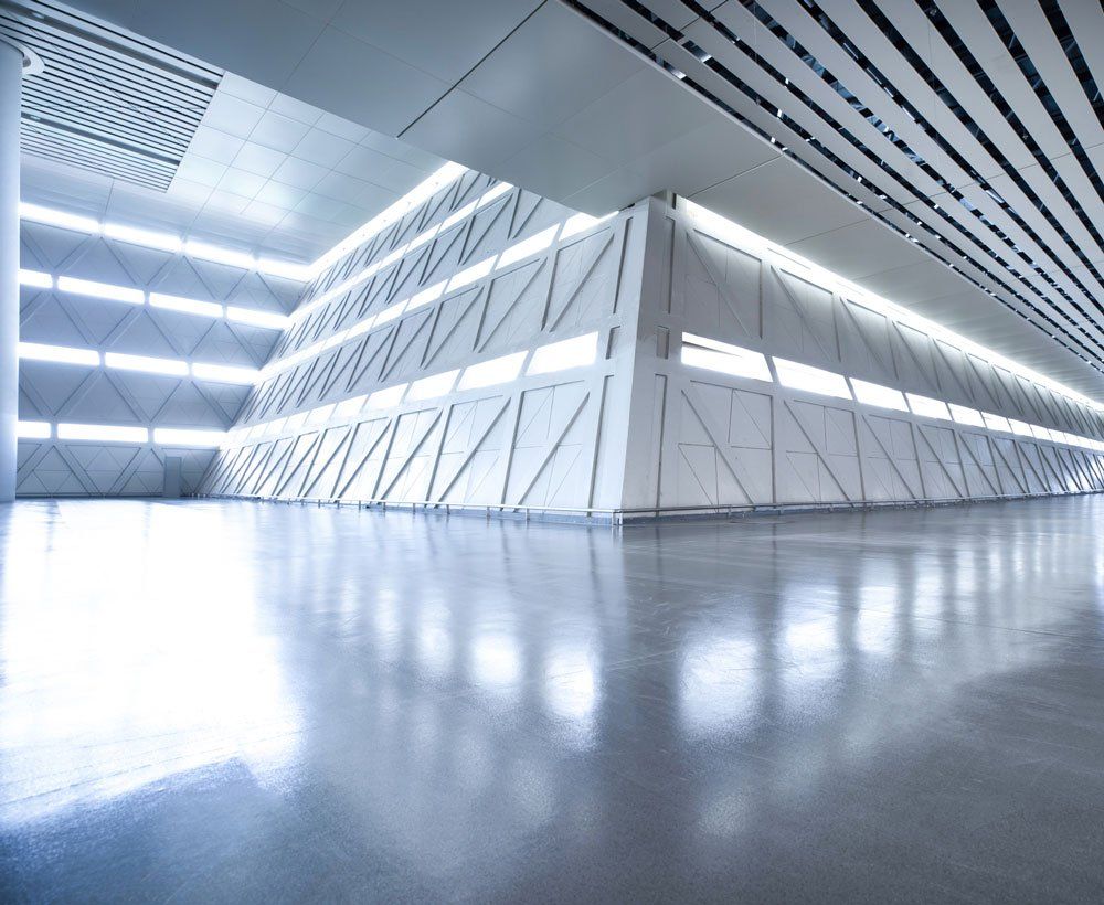 Fluorescent Lights In A Commercial Building — Fort Lauderdale, FL — Langer Electric Service Co.