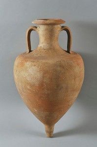Ancient amphora used for wine fermentation