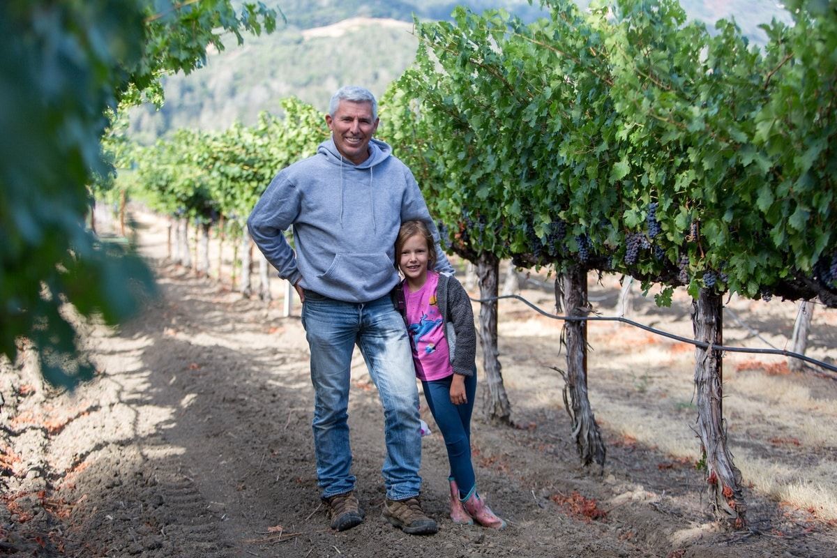 Morisoli-Borges vineyard and family.