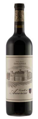 Bottle of Sangiovese wine