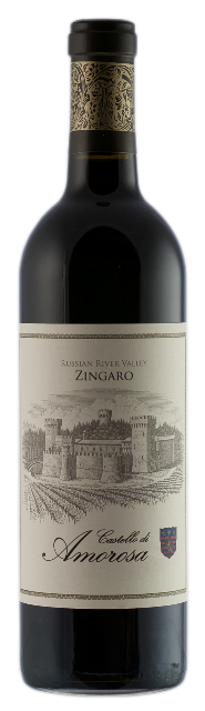 Zinfandel wine bottle