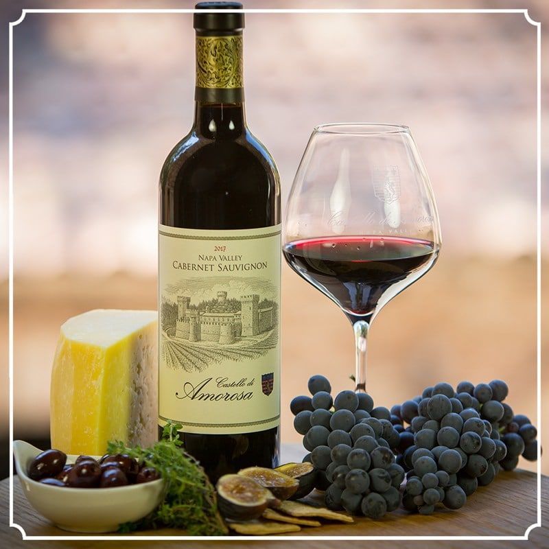 Cabernet Sauvignon and Cheddar cheese pairing