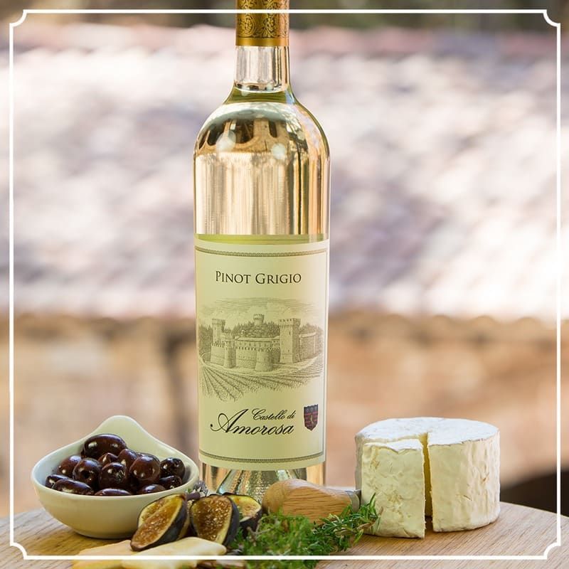 Pinot Grigio & Goat Cheese