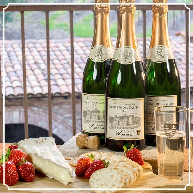 Spumante & Brie Cheese