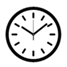 Clock showing the time is 1:51.