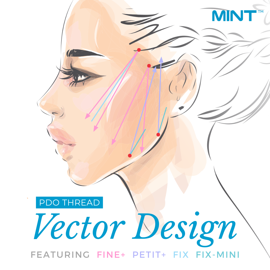 MINT PDO Thread Lift Vector Design