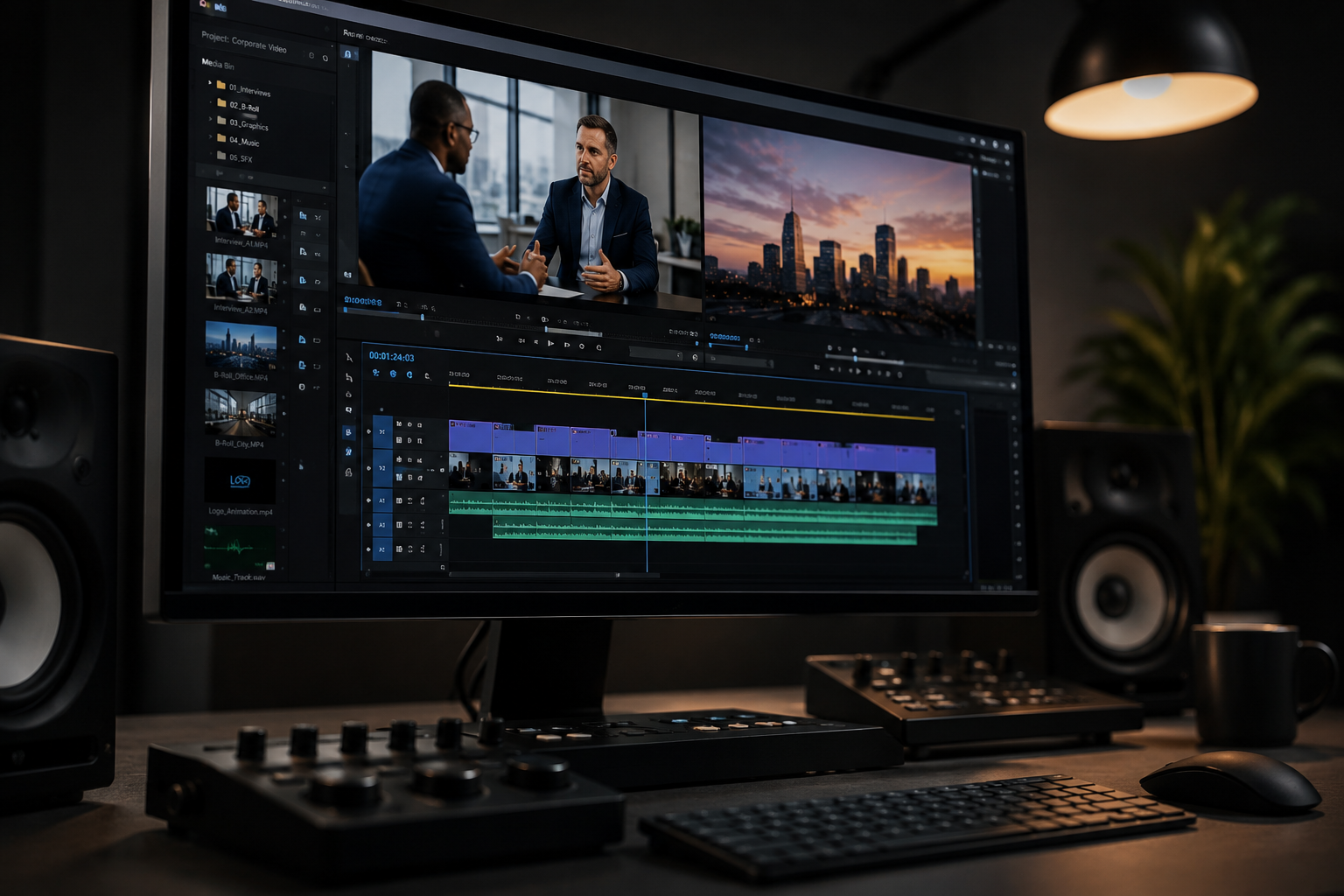 corporate video production process Atlanta