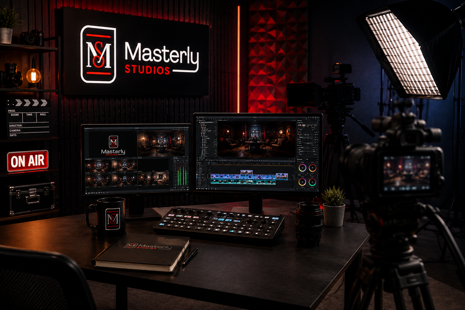 studio set up