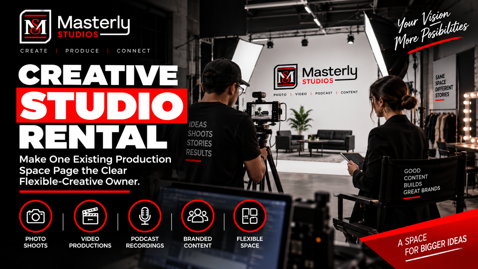 creative studio rental