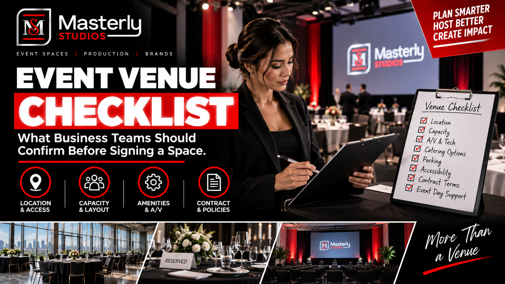 event venue checklist