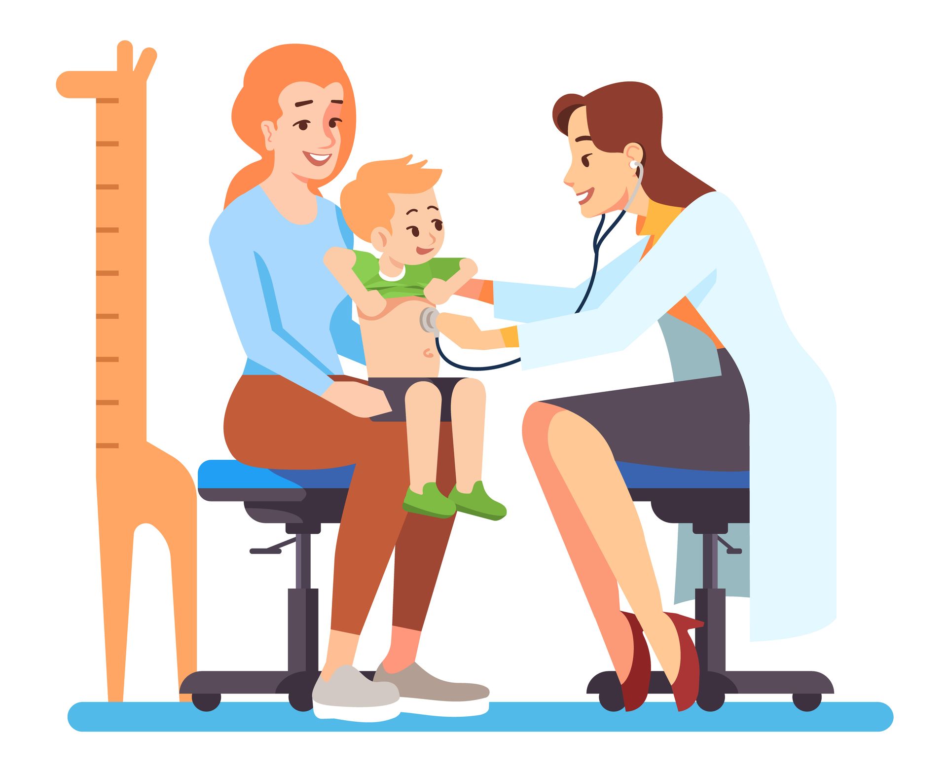 Doctor holding hand of patient