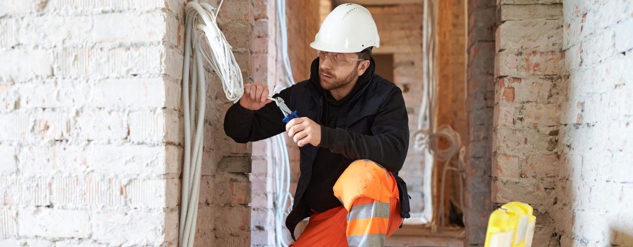 professional retrofitting home wiring