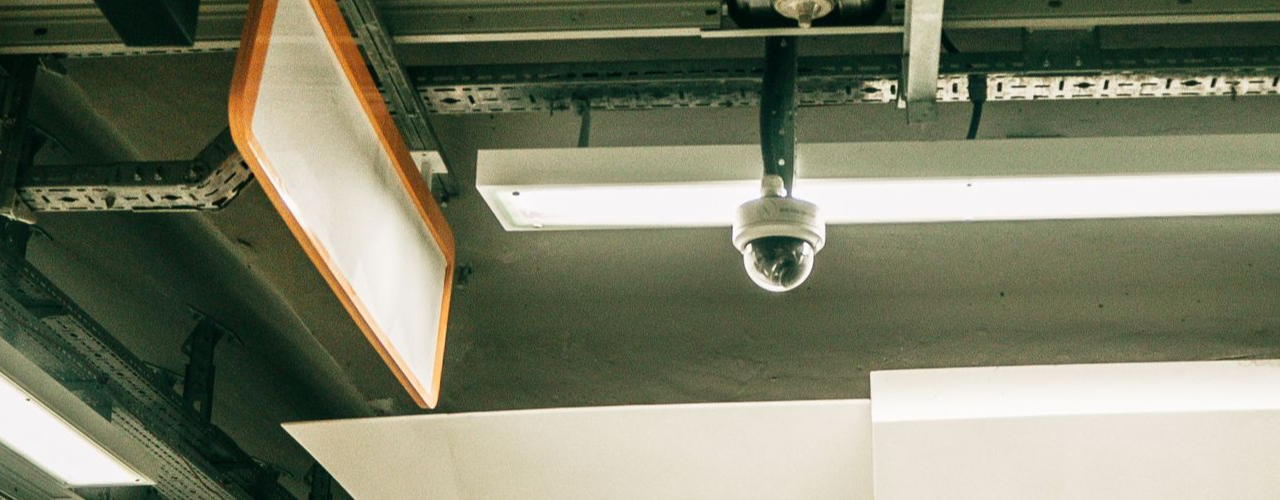 Commercial CCTV Installed in a car park