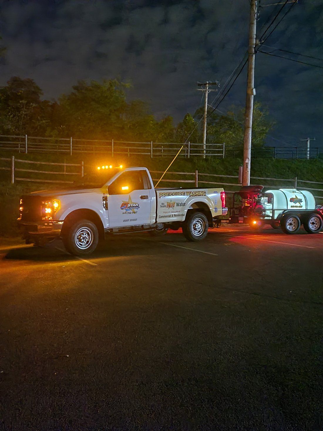 6 Star Power Washing Service Truck Arlington NY