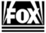 The white Fox network logo centered on a black square background with two horizontal lines at the bottom.