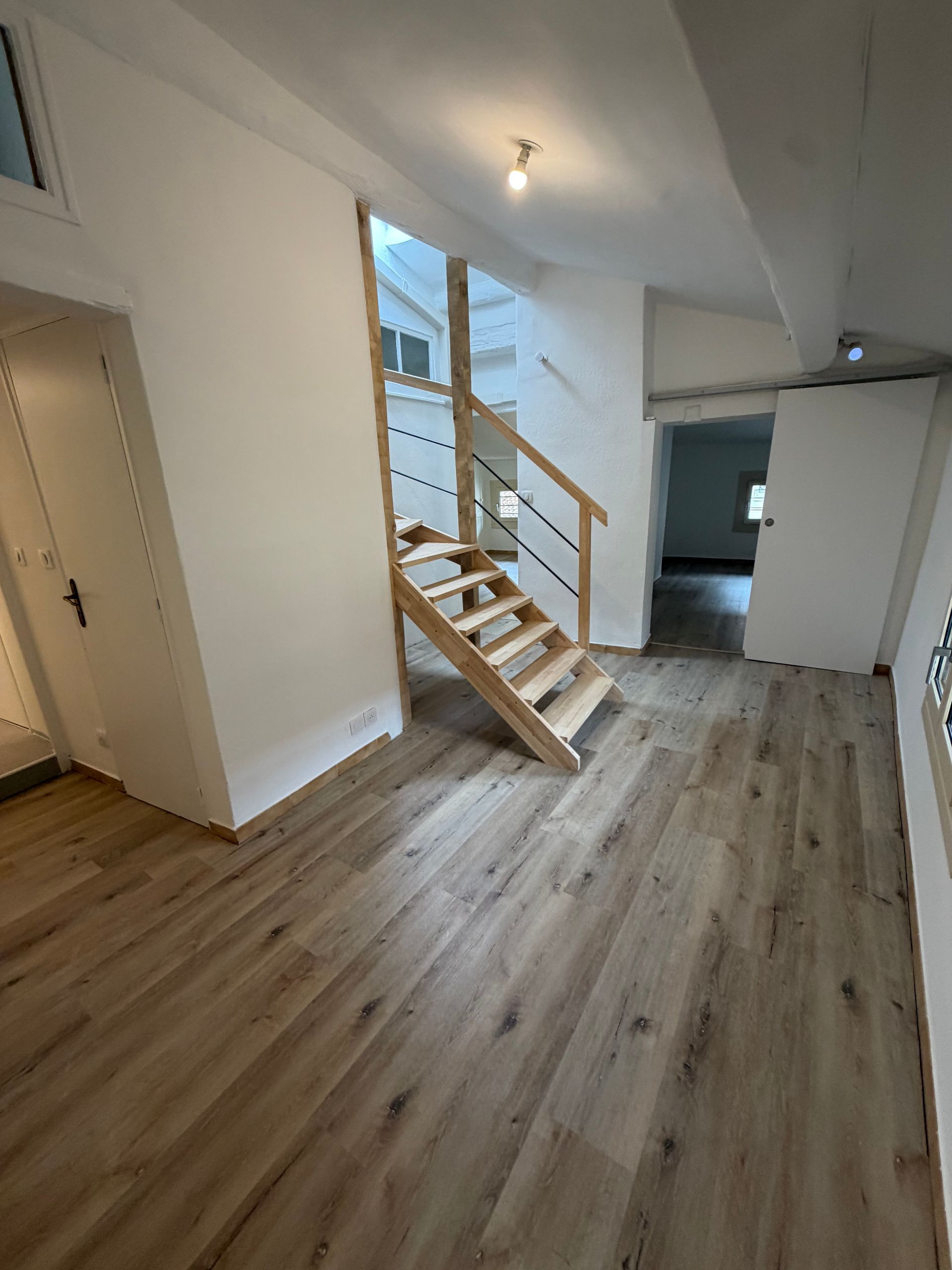 Réalisation d'un escalier à Carpentras