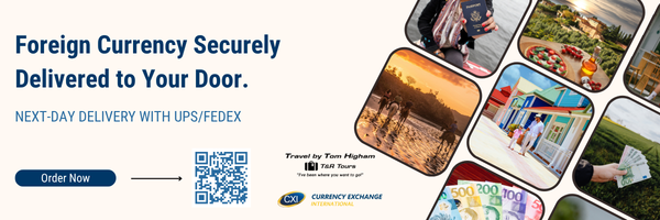 Order foreign currency with Tom Higham