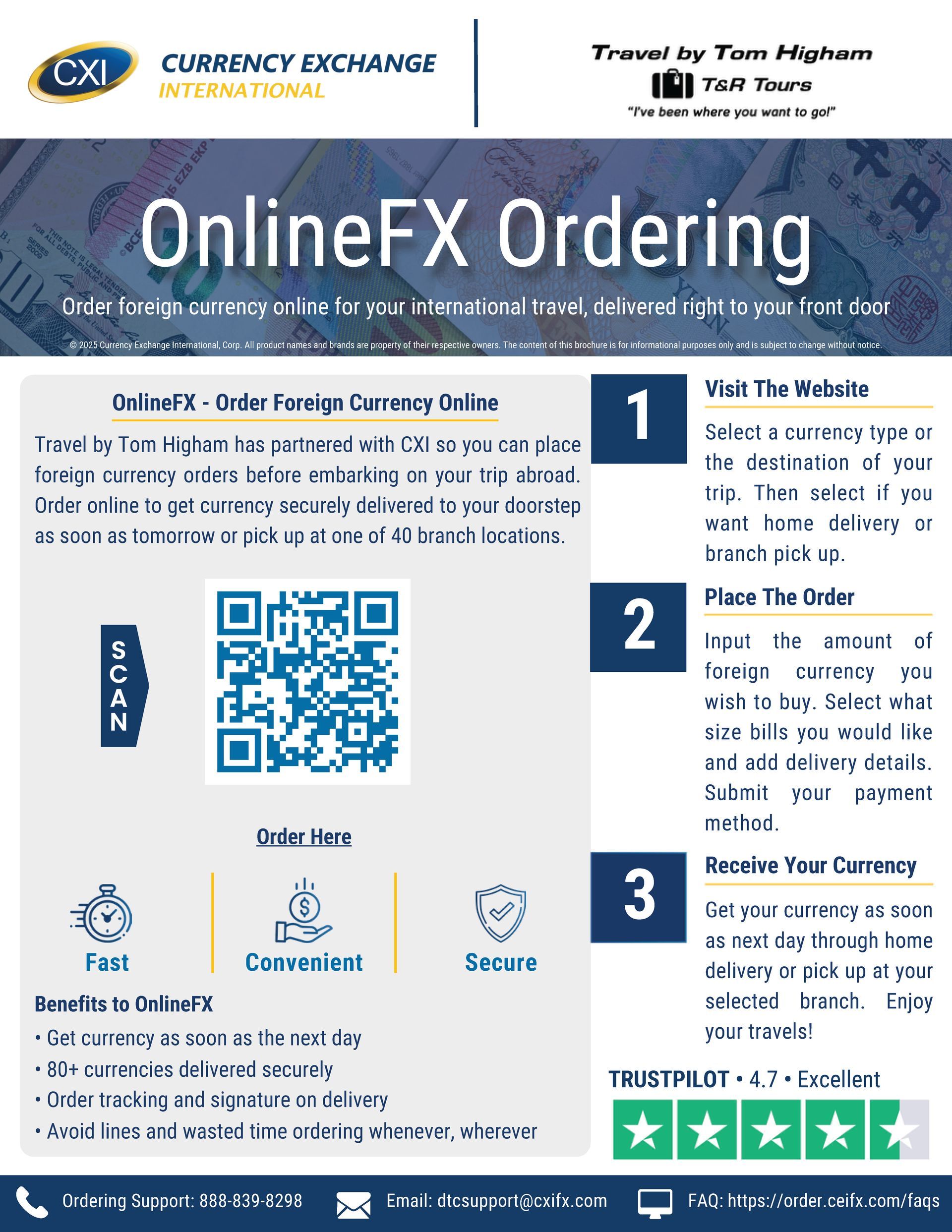 OnlineFX Ordering