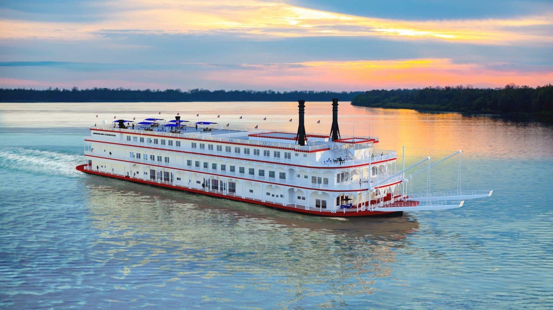 travel by tom higham - usa travel - river cruise steamship