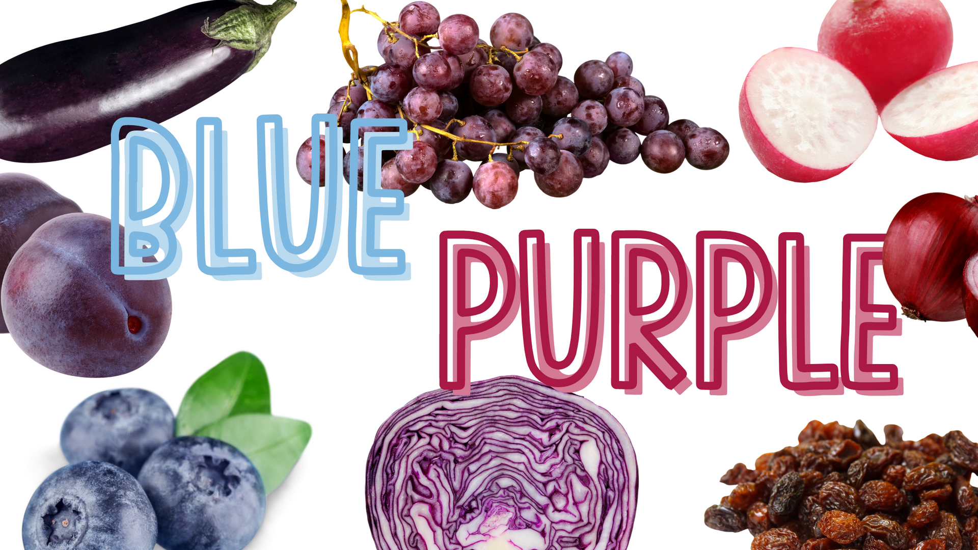 blue and purple foods