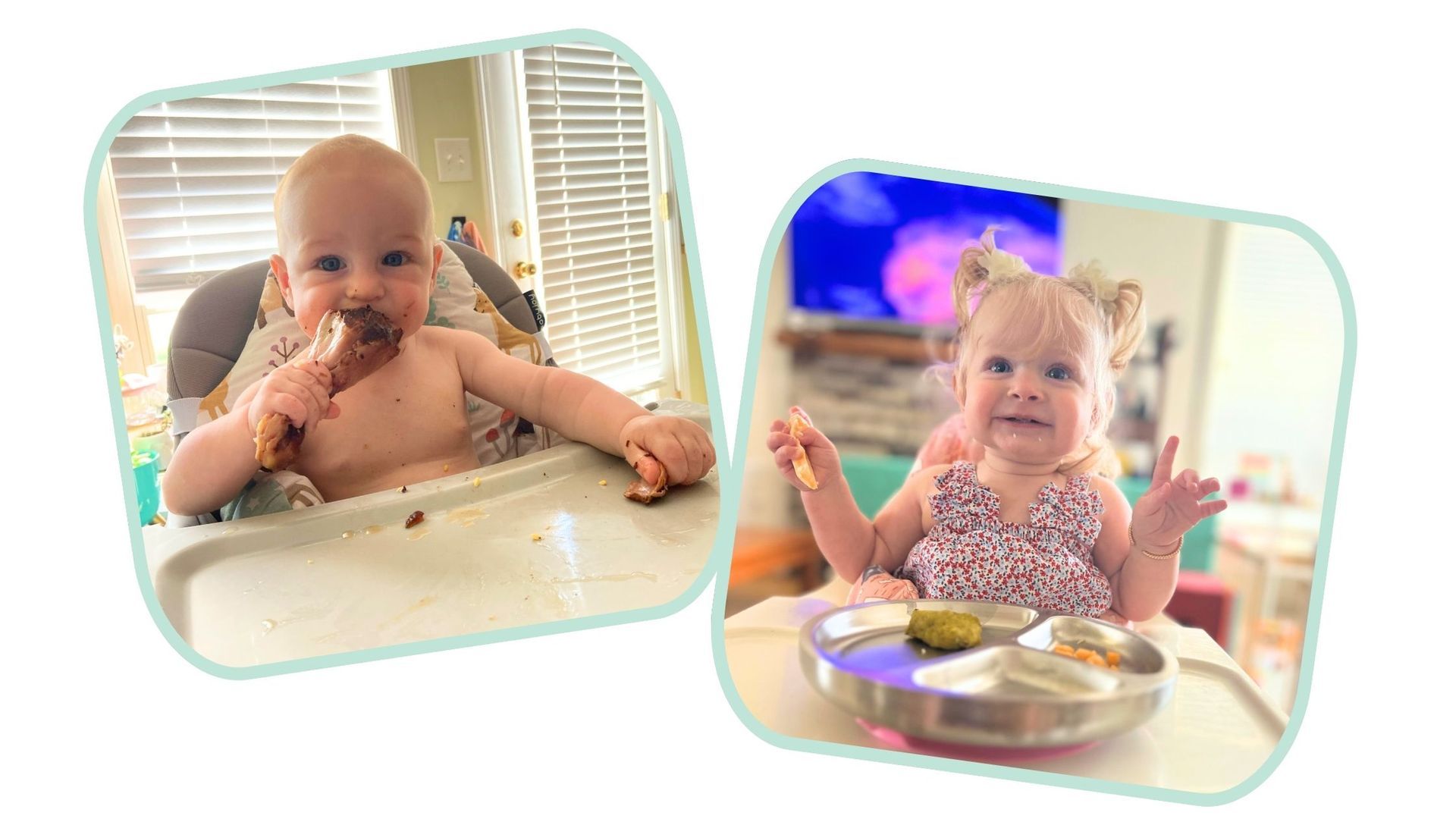 babies at meal time