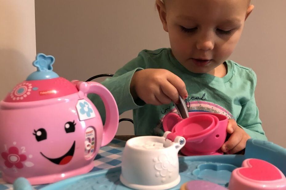 child playing