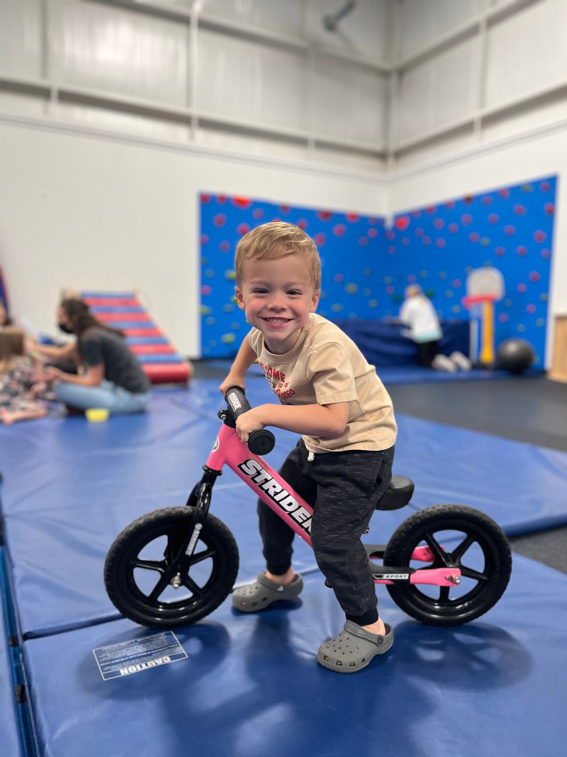 Child in Hogg Therapy Pediatrics Gym in Richmond Kentucky