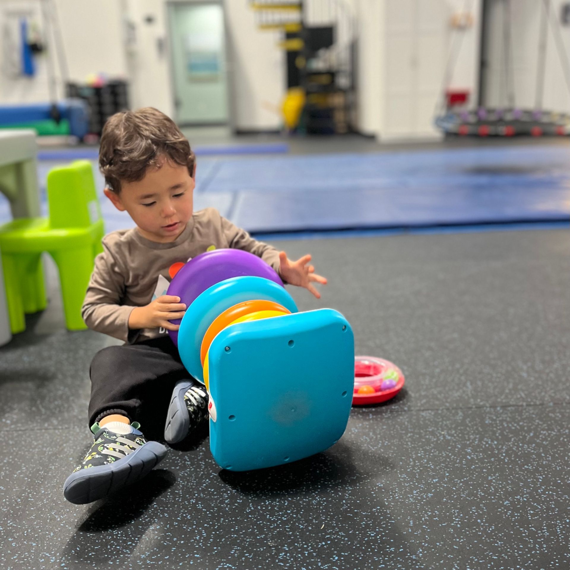 child at Hogg Therapy Pediatrics