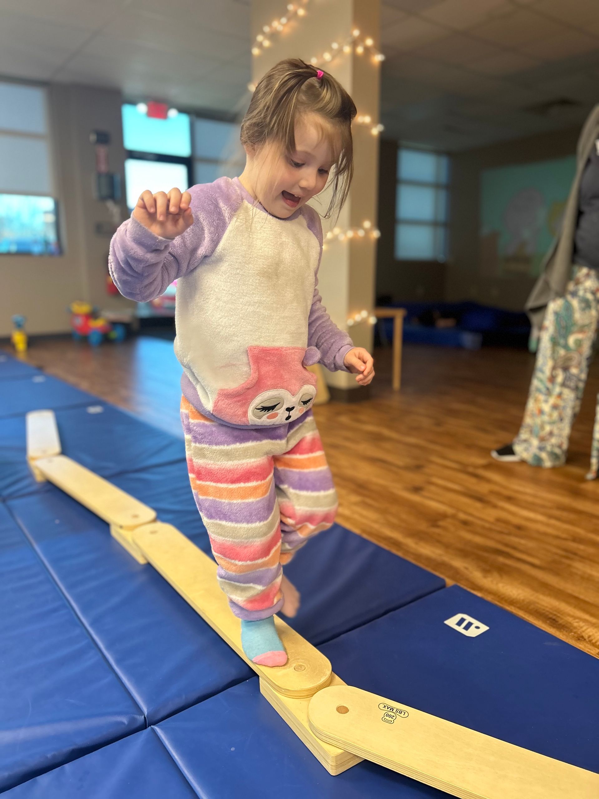 child at Hogg Therapy Pediatrics