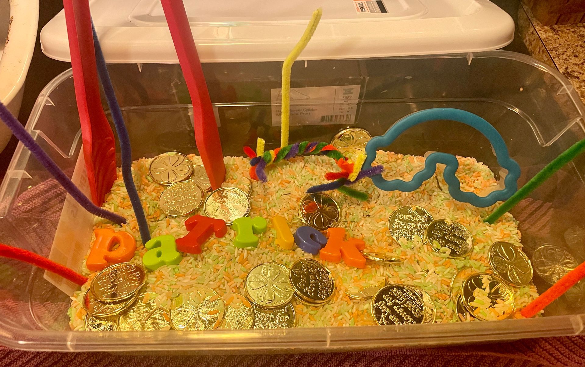 sensory bins