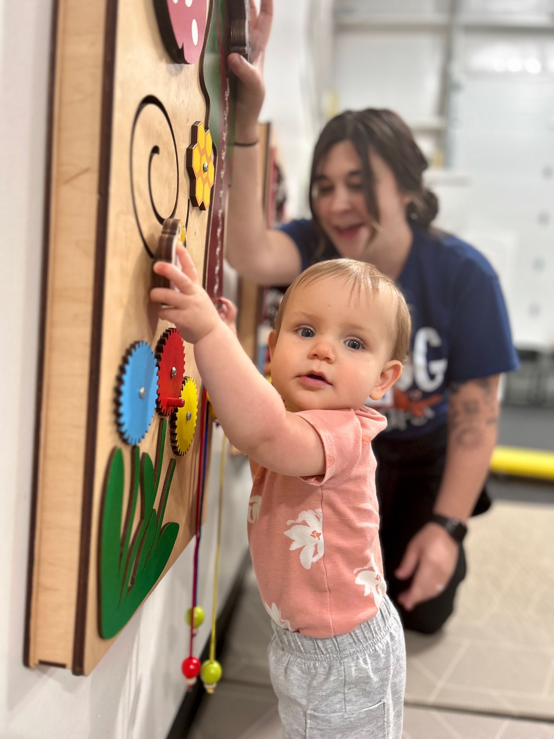Child in Hogg Therapy Pediatrics Gym in Richmond Kentucky