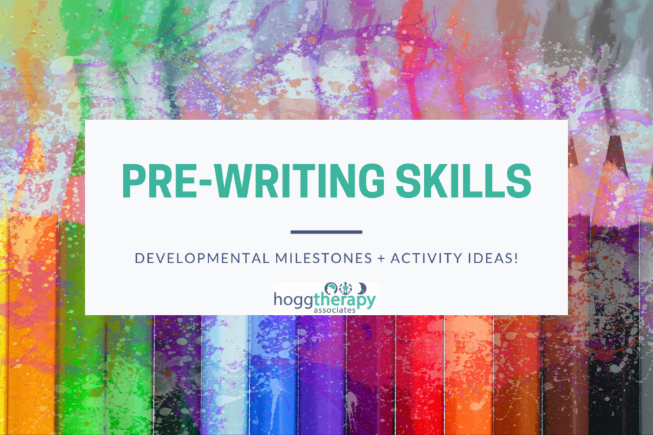 pre writing skills