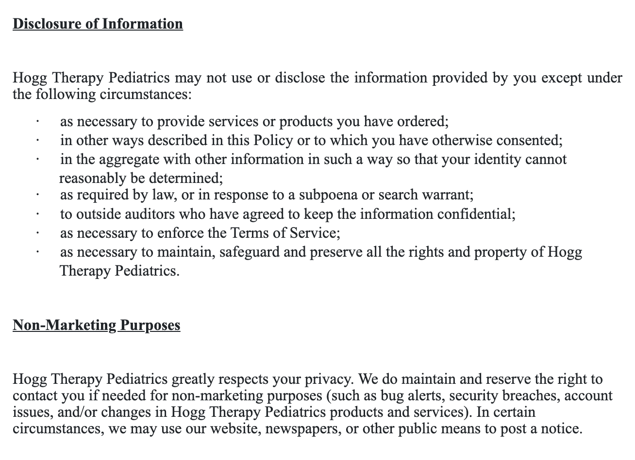 Privacy Policy