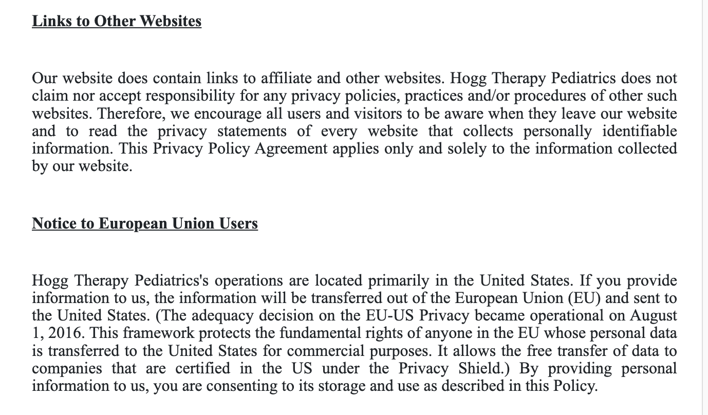 Privacy Policy