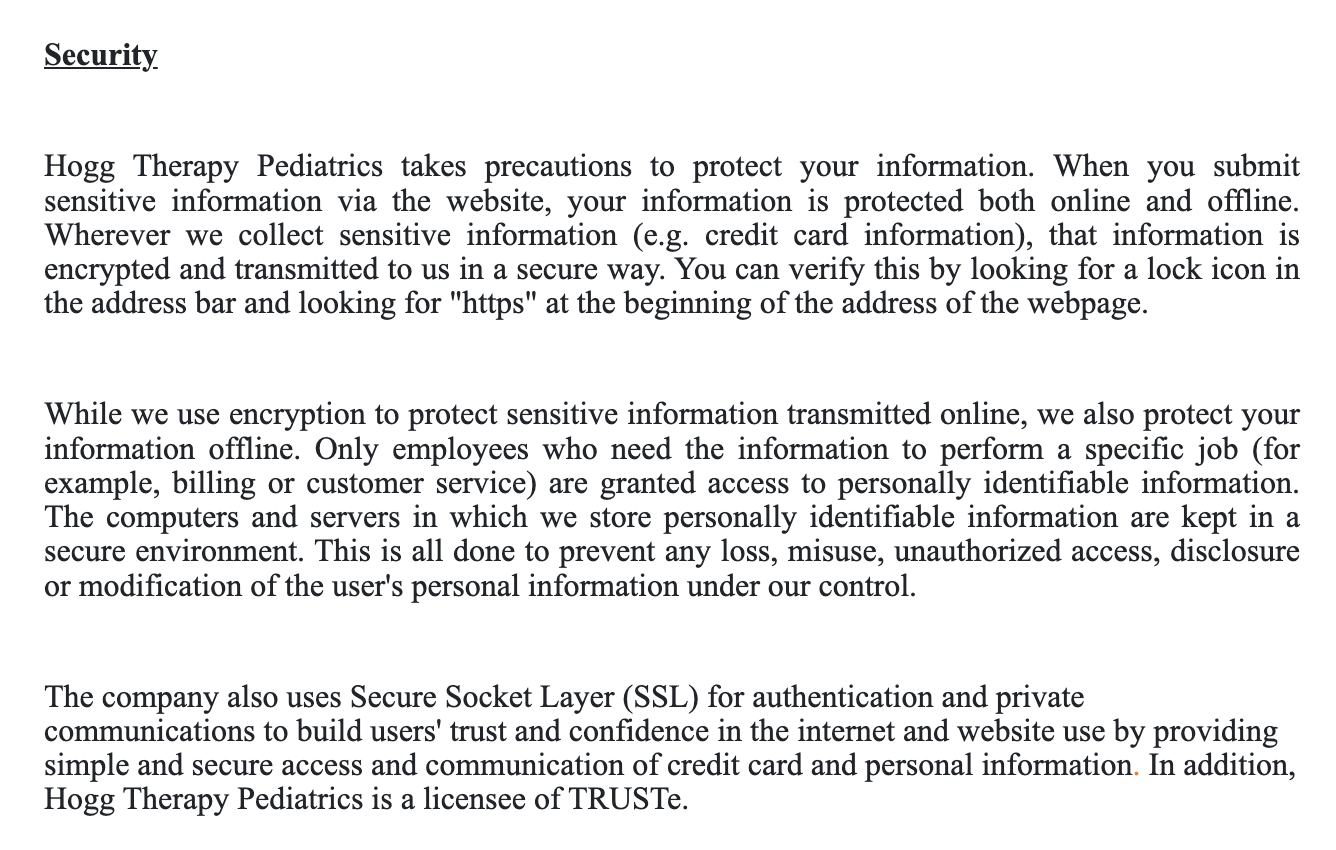 Privacy Policy