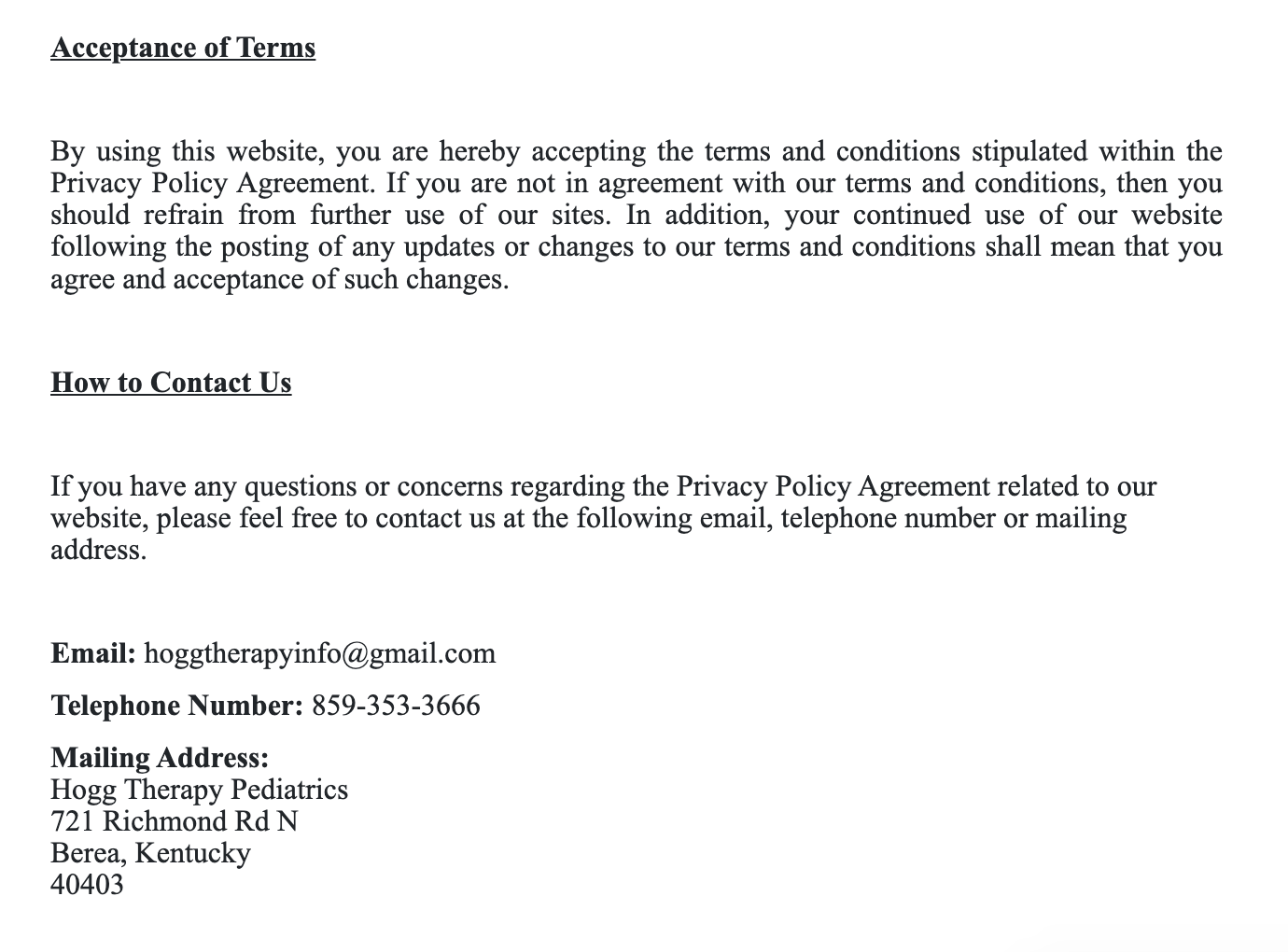 Privacy Policy