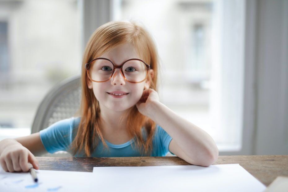 child reading